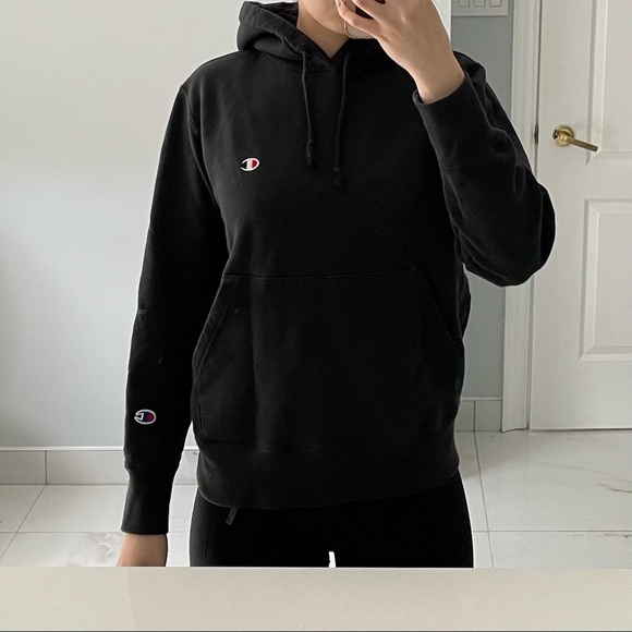 Black Champion Hoodie - Picture 2 of 6